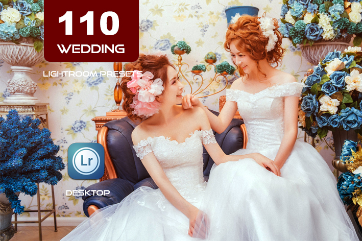 110 پریست لایت روم عکس عروسی 2023 حرفه ای Wedding Lightroom Presets