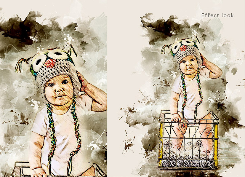 دانلوداکشن فتوشاپ تبدیل عکس به نقاشی بنام Watercolor Wash Photoshop Action دانلوداکشن فتوشاپ تبدیل عکس به نقاشی بنام Watercolor Wash Photoshop Action