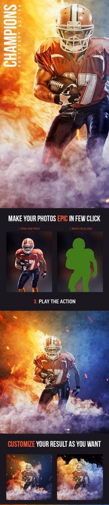 دانلود اکشن زیبای فتوشاپ : Champions Photoshop Action دانلود اکشن زیبای فتوشاپ : Champions Photoshop Action
