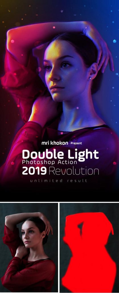 دانلود اکشن فتوشاپ Double Light Photoshop Action دانلود اکشن فتوشاپ Double Light Photoshop Action