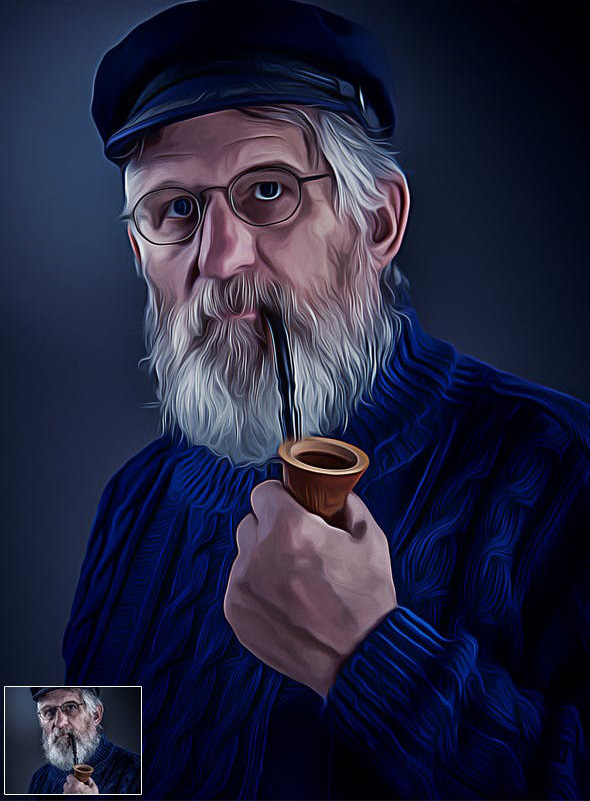 دانلود اکشن فتوشاپ Smart Painting Action دانلود اکشن فتوشاپ Smart Painting Action