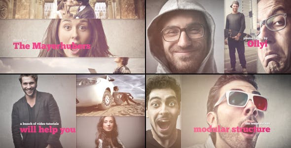 دانلود پروژه آماده افترافکت اسلایدشو Smooth Slideshow دانلود پروژه آماده افترافکت اسلایدشو Smooth Slideshow