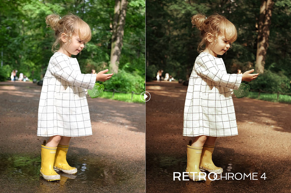 مجموعه پریست لایت روم بنام Retrochrome Lightroom Preset Pack مجموعه پریست لایت روم بنام Retrochrome Lightroom Preset Pack