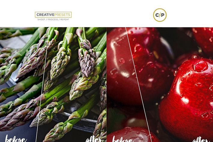 دانلود 30 پریست لایت روم Food Photography Lightroom Presets دانلود 30 پریست لایت روم Food Photography Lightroom Presets