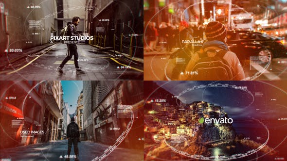 دانلود پروژه آماده افترافکت : اسلایدشو Parallax Slideshow دانلود پروژه آماده افترافکت : اسلایدشو Parallax Slideshow with aerobatic styled lines