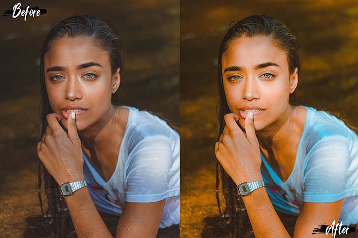 دانلود 5 پریست لایت روم دسکتاپ : Neo Mango Theme Desktop Lightroom Presets