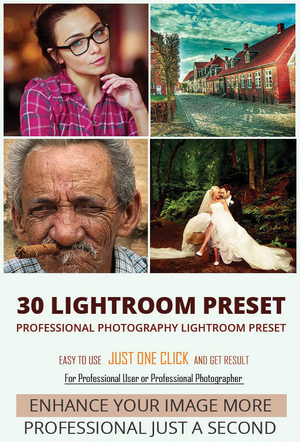 دانلود 30 پریست لایت روم : Graphicriver 30 Photography Lightroom Preset دانلود 30 پریست لایت روم : Graphicriver 30 Photography Lightroom Preset
