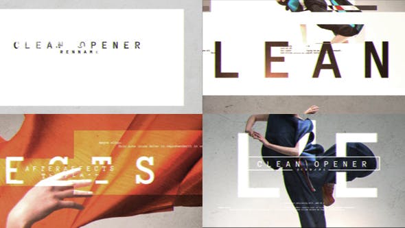 دانلود پروژه آماده افترافکت تیتراژ فیلم videohive Clean Dynamic Opener دانلود پروژه آماده افترافکت تیتراژ فیلم videohive Clean Dynamic Opener