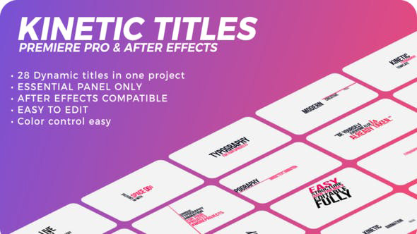 دانلود 28 تایتل آماده پریمیر رزولوشن 4K بنام Kinetic Titles دانلود 28 تایتل آماده پریمیر رزولوشن 4K بنام Kinetic Titles