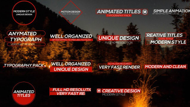 دانلود 15 تایتل آماده پریمیر مخصوص فیلم : Animated Titles دانلود 15 تایتل آماده پریمیر مخصوص فیلم : Animated Titles