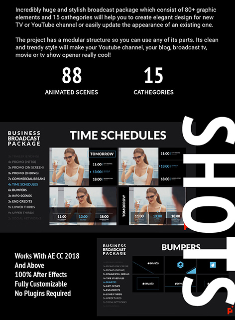 دانلود پکیج حرفه ای تایتل و معرفی شرکت افترافکت : Business Broadcast Package دانلود پکیج حرفه ای تایتل و معرفی شرکت افترافکت : Business Broadcast Package