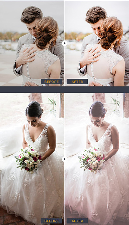دانلود پریست لایتروم عروسی موبایل و دسکتاپ : Premium Wedding Lightroom Presets دانلود پریست لایتروم عروسی موبایل و دسکتاپ : Premium Wedding Lightroom Presets