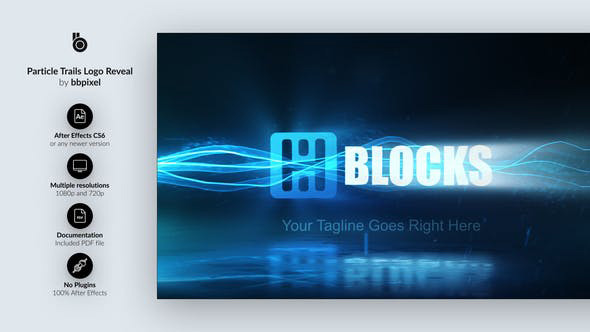دانلود پروژه آماده افترافکت لوگو Particle Trails Logo Reveal دانلود پروژه آماده افترافکت لوگو Particle Trails Logo Reveal