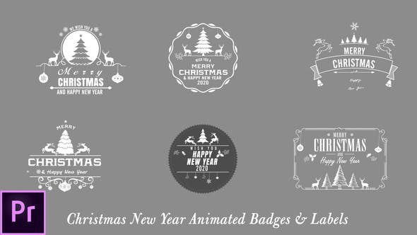 دانلود 7 تایتل آماده پریمیر کریسمس Christmas New Year Badges Premiere Pro دانلود 7 تایتل آماده پریمیر کریسمس Christmas New Year Badges Premiere Pro