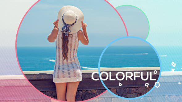 پروژه افترافکت با موزیک اسلایدشو حرفه ای Colorful Opener پروژه افترافکت با موزیک اسلایدشو حرفه ای Colorful Opener