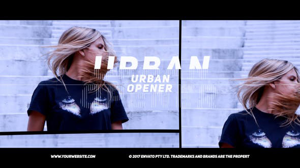 پروژه پریمیر بهمراه موزیک اصلی تیتراژ حرفه ای Urban Opener پروژه پریمیر بهمراه موزیک اصلی تیتراژ حرفه ای Urban Opener