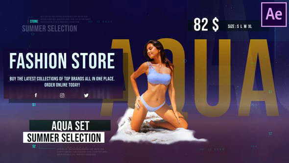 پروژه افترافکت با موزیک تبلیغات فروشگاهی Fashion Store پروژه افترافکت با موزیک تبلیغات فروشگاهی Fashion Store