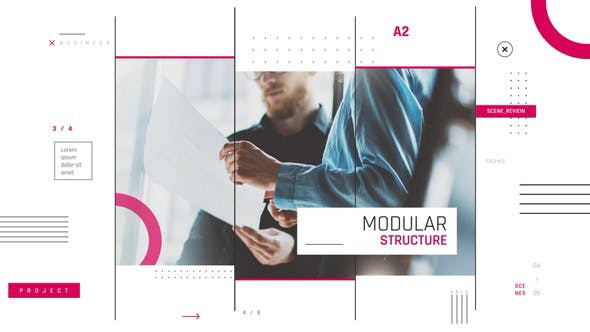 پروژه افترافکت با موزیک معرفی شرکت Modern Corporate Promo پروژه افترافکت با موزیک معرفی شرکت Modern Corporate Promo