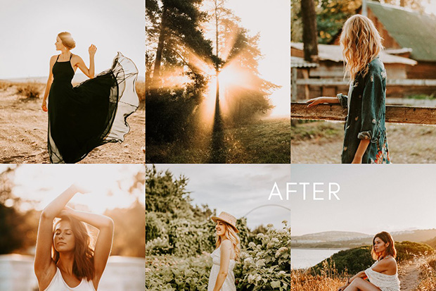 پریست لایت روم دسکتاپ و موبایل : Warm GOLDEN GLOW Lightroom Presets پریست لایت روم دسکتاپ و موبایل : Warm GOLDEN GLOW Lightroom Presets