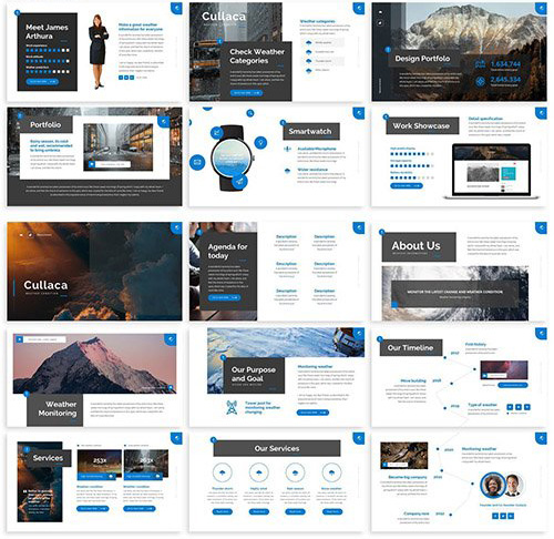 دانلود قالب آماده پاورپوینت تم تجارت Cullaca Forecast Powerpoint Template دانلود قالب آماده پاورپوینت تم تجارت Cullaca Forecast Powerpoint Template