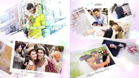 پروژه افترافکت با موزیک اسلایدشو عاشقانه Romantic Story پروژه افترافکت با موزیک اسلایدشو عاشقانه Romantic Story