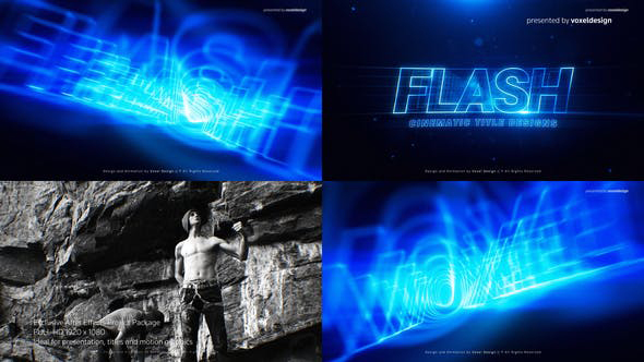 پروژه افترافکت با موزیک تیتراژ سینمایی و تیزر FLASH Cinematic Title پروژه افترافکت با موزیک تیتراژ سینمایی و تیزر FLASH Cinematic Title