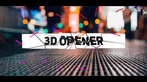 پروژه افترافکت با موزیک وله سه بعدی Stomp 3D Opener پروژه افترافکت با موزیک وله سه بعدی Stomp 3D Opener
