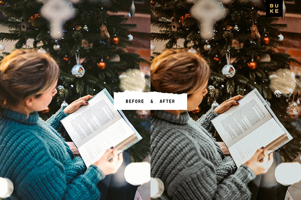 پریست لایت روم دسکتاپ و موبایل تم زمستانی Christmas Me Lightroom Bundle پریست لایت روم دسکتاپ و موبایل تم زمستانی Christmas Me Lightroom Bundle