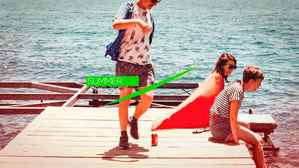 پروژه پریمیر با موزیک اسلایدشو خاطرات تابستان Summer Moments پروژه پریمیر با موزیک اسلایدشو خاطرات تابستان Summer Moments