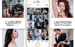 دانلود پریست لایت روم و فتوشاپ برای اینستاگرام Luxury Instagram Blogger Preset