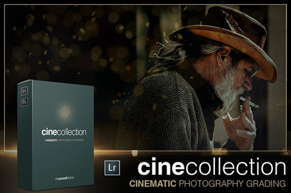 دانلود 20 پریست آماده لایت روم تم سینمایی Cine Collection Lightroom Presets