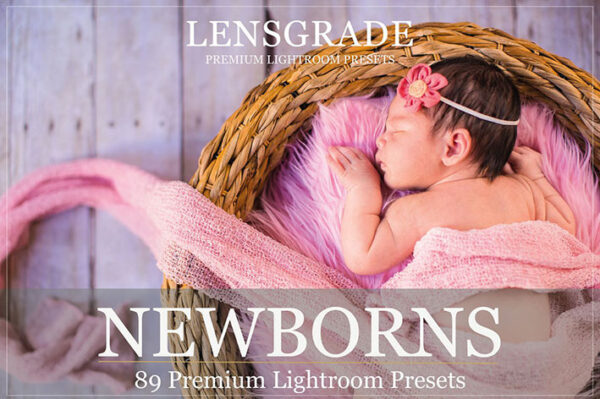 دانلود 89 پریست لایت روم تنظیم رنگ عکس کودک Lightroom Presets for Newborn And Baby