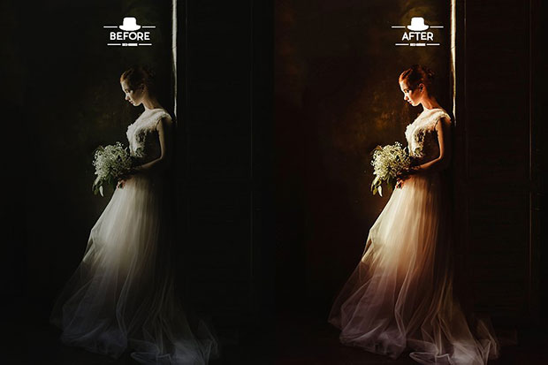 110 پریست حرفه ای لایت روم برای عروسی Wedding Lightroom Presets