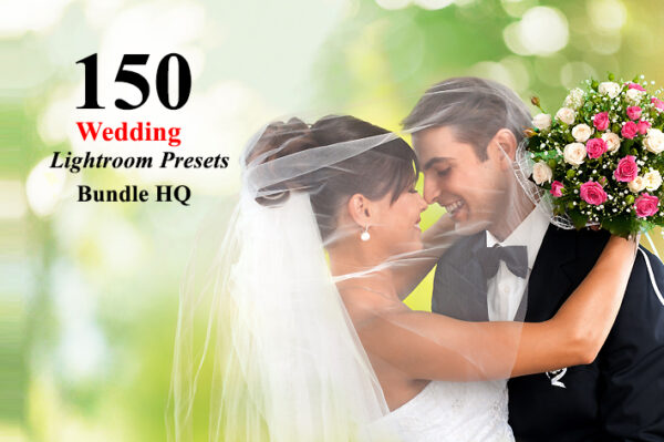 150پریست لایت روم عروسی ویژه آتلیه های عروس و داماد Wedding Lightroom Presets Bundle HQ
