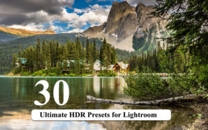 30 پریست لایت روم تم کنتراست نور Ultimate HDR Presets for Lightroom