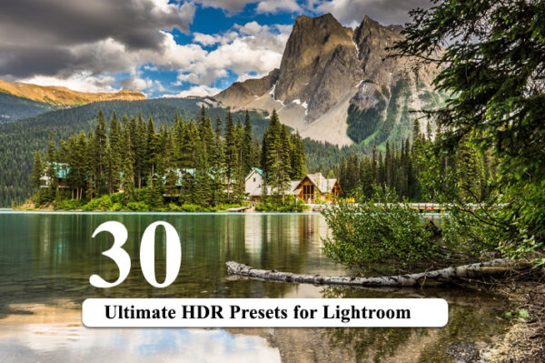 30 پریست لایت روم تم کنتراست نور Ultimate HDR Presets for Lightroom