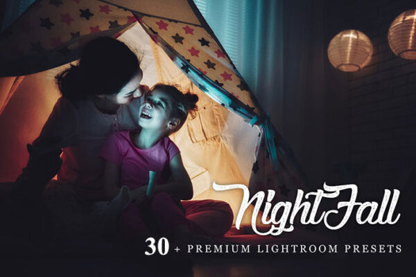 30 پریست لایتروم و کمرا راو تم رنگی شبانگاهی Nightfall Lightroom And ACR Presets
