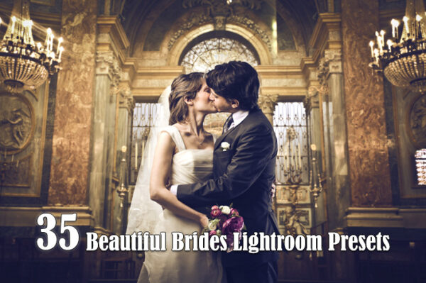35 پریست لایت روم عروسی تم عروس زیبا Beautiful Brides Lightroom Presets