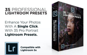 35پریست لایت روم افکت های عکس پرتره Professional Portrait Lightroom Presets