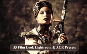 55 پریست لایت روم و کمرا راو رنگ سینمایی Film Look Lightroom & ACR Presets