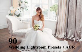 90 پریست لایت روم و پریست کمرا راو عروسی Wedding Lightroom Presets And ACR