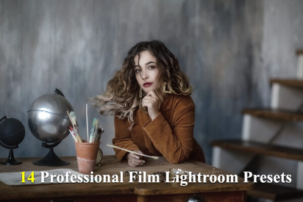 دانلود 14 پریست لایت روم سینمایی Professional Film Lightroom Presets