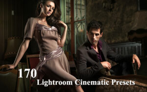 دانلود 170 پریست آماده لایت روم سینمایی cinematic Lightroom Presets
