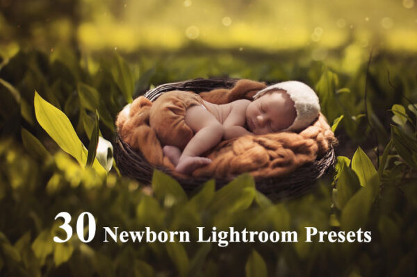 دانلود 30 پریست لایت روم نوزاد و کودک Newborn Lightroom Presets