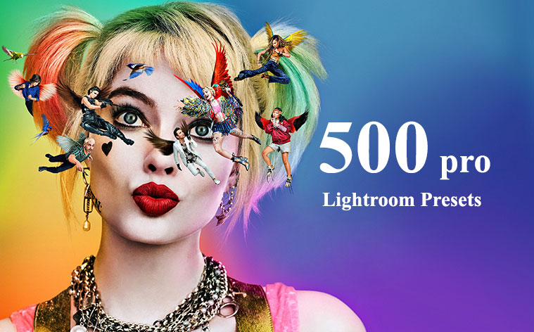 دانلود ۵۰۰ پریست لایت روم CreativeMarket 500 Premium Lightroom Presets