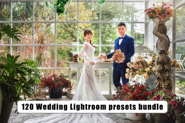 120 پریست لایت روم و کمرا راو عروسی Wedding Lightroom presets bundle