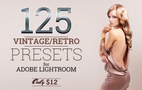 125پریست لایت روم تم مد قدیمی Lightroom Vintage And Retro Presets