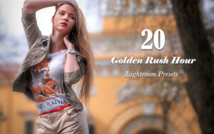 20 پریست لایت روم تم لحظات طلایی Golden Rush Hour Lightroom Presets