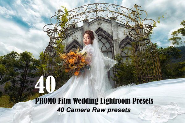 40 پریست لایت روم و کمرا راو عروسی PROMO Film Wedding Lightroom Presets