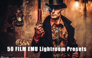 50 پریست آماده لایت روم رنگ سینمایی FILM EMU Lightroom Presets